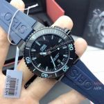Highest Quality Copy Oris Aquis Swiss sw200 Watch Blue Rubber Strap